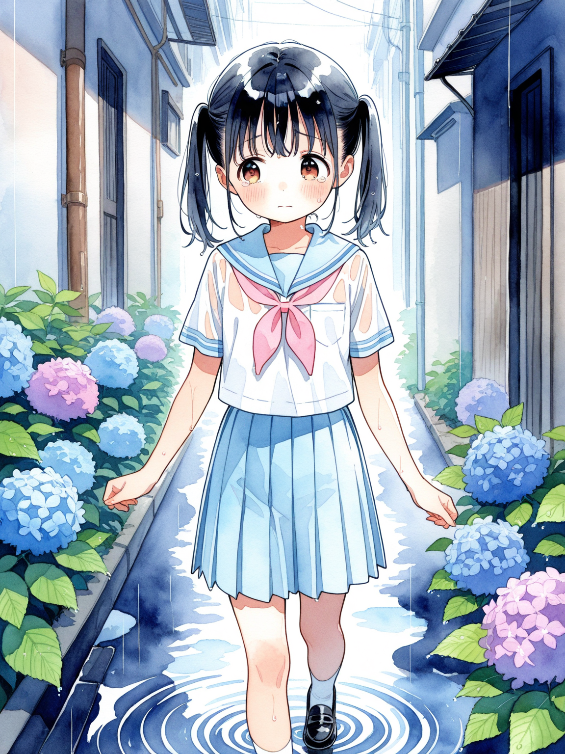 傘忘れちゃった💦