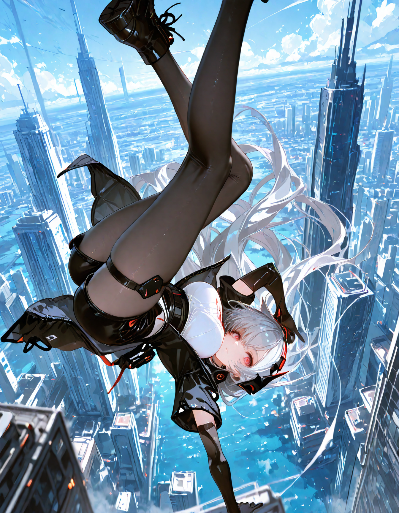 空に落ちる | の人気AIイラスト・グラビア