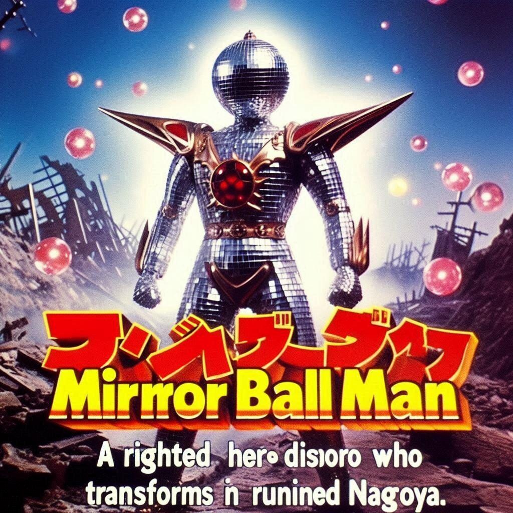 ミラーボールマン、ナゴヤに降り立つ