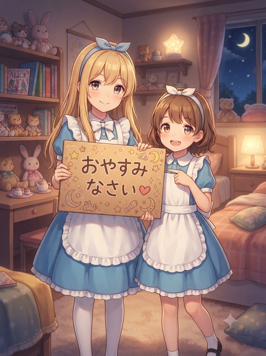 おやすみなさい♬