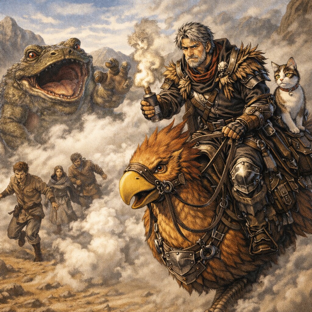 たまにはファンタジーなイラストを