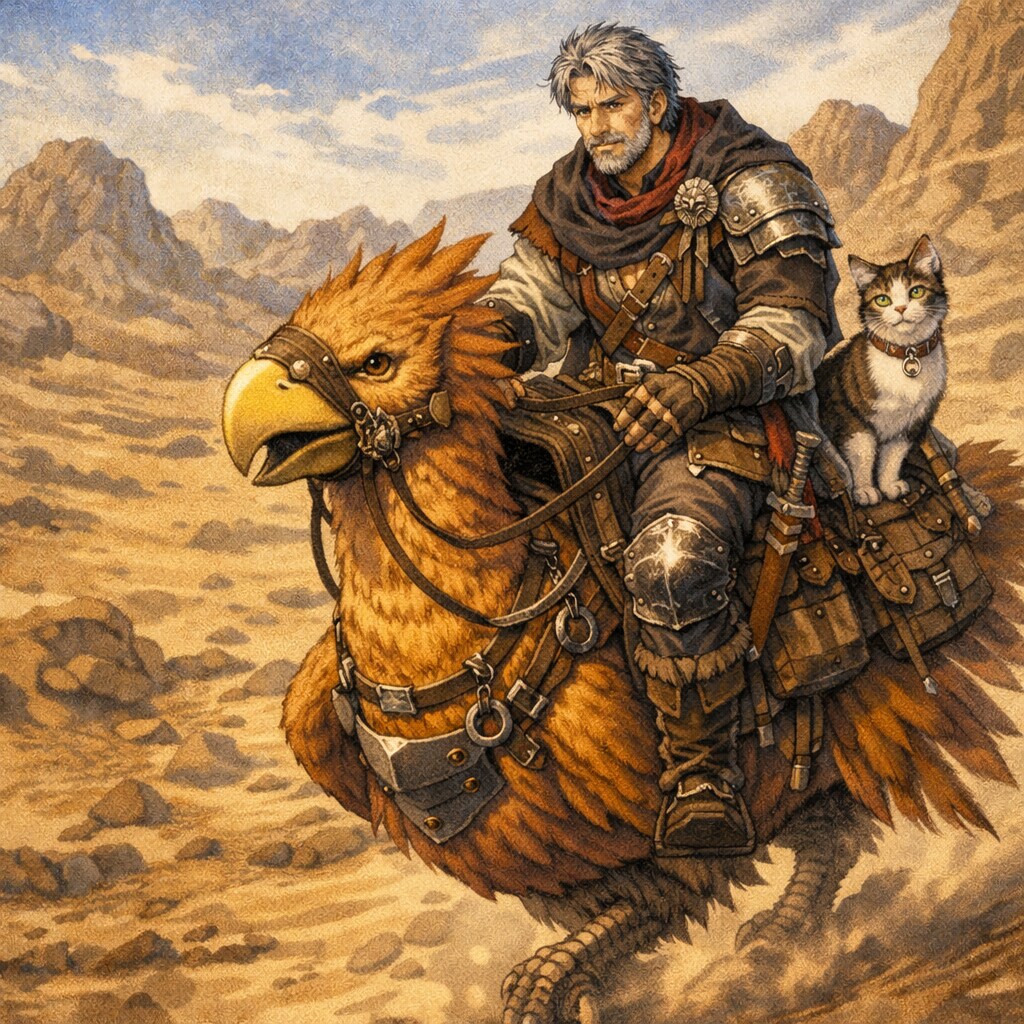 たまにはファンタジーなイラストを