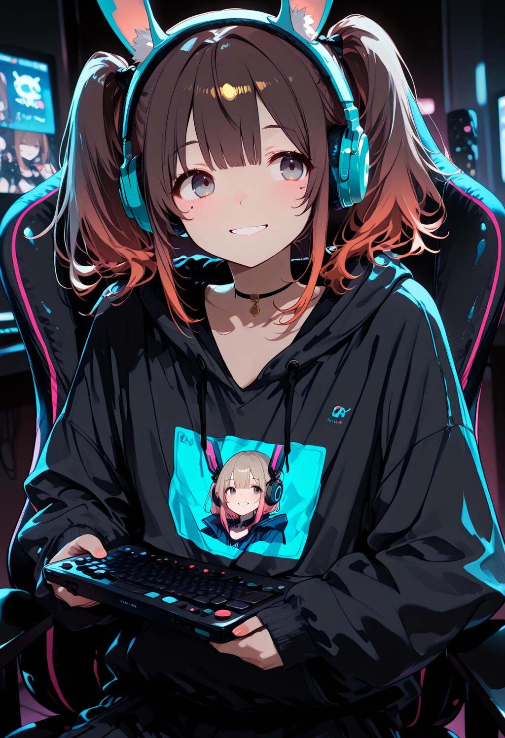 あたしのゲーミングルームへようこそ