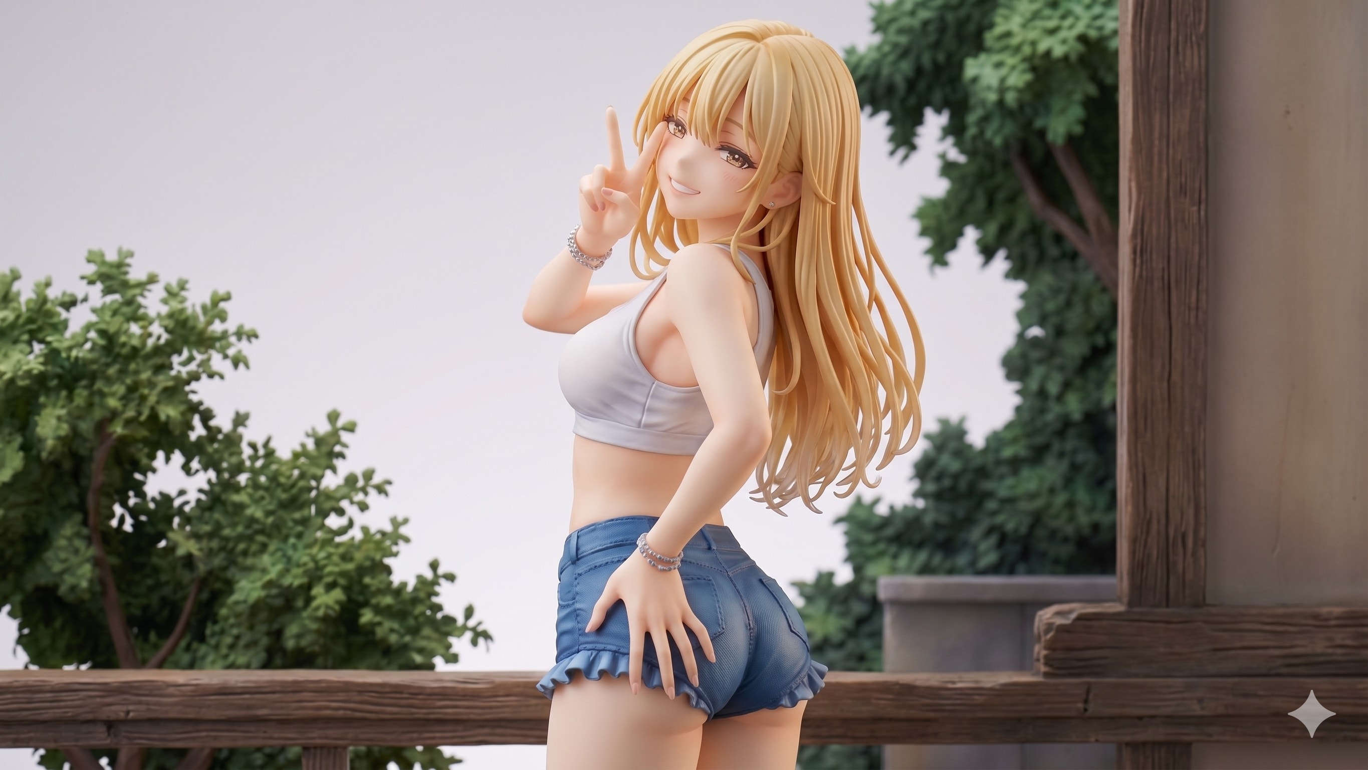 ホットパンツ少女がフィギュア化！