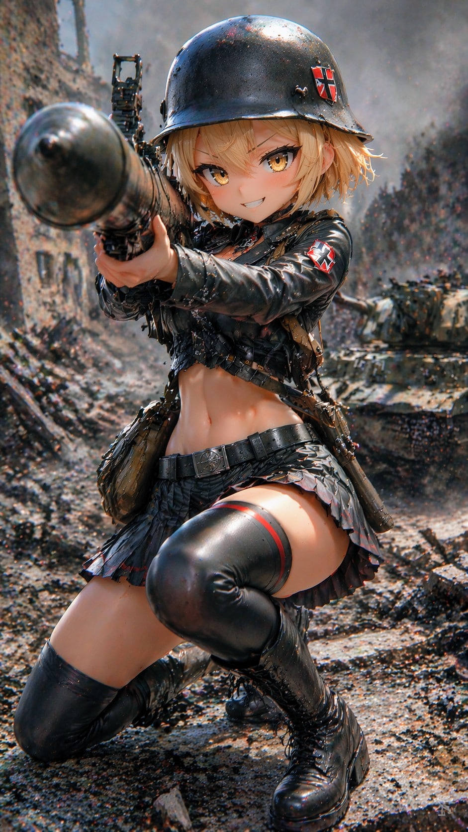 ドイツ軍お姉やんフィギュア | の人気AIイラスト・グラビア
