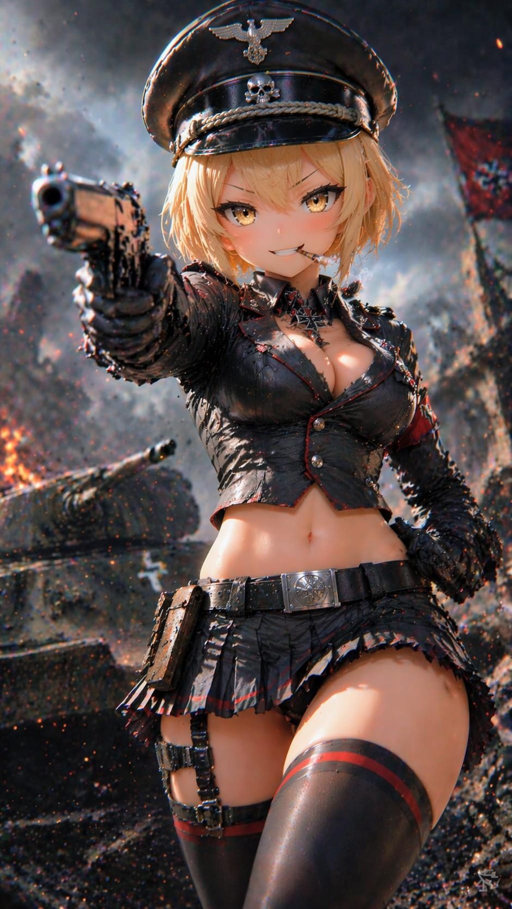 ドイツ軍お姉やんフィギュア