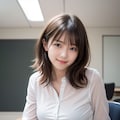 へそ出しコーデの先生 9枚目