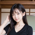 へそ出しコーデの先生 2枚目