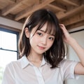 へそ出しコーデの先生 7枚目