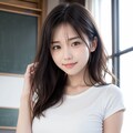へそ出しコーデの先生 3枚目