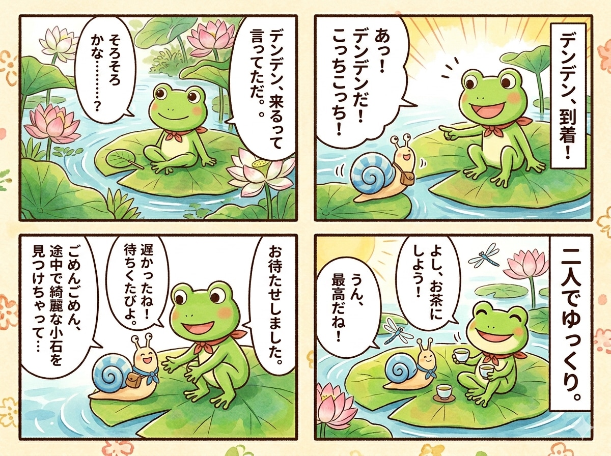 カエル🐸のケロくんの日常