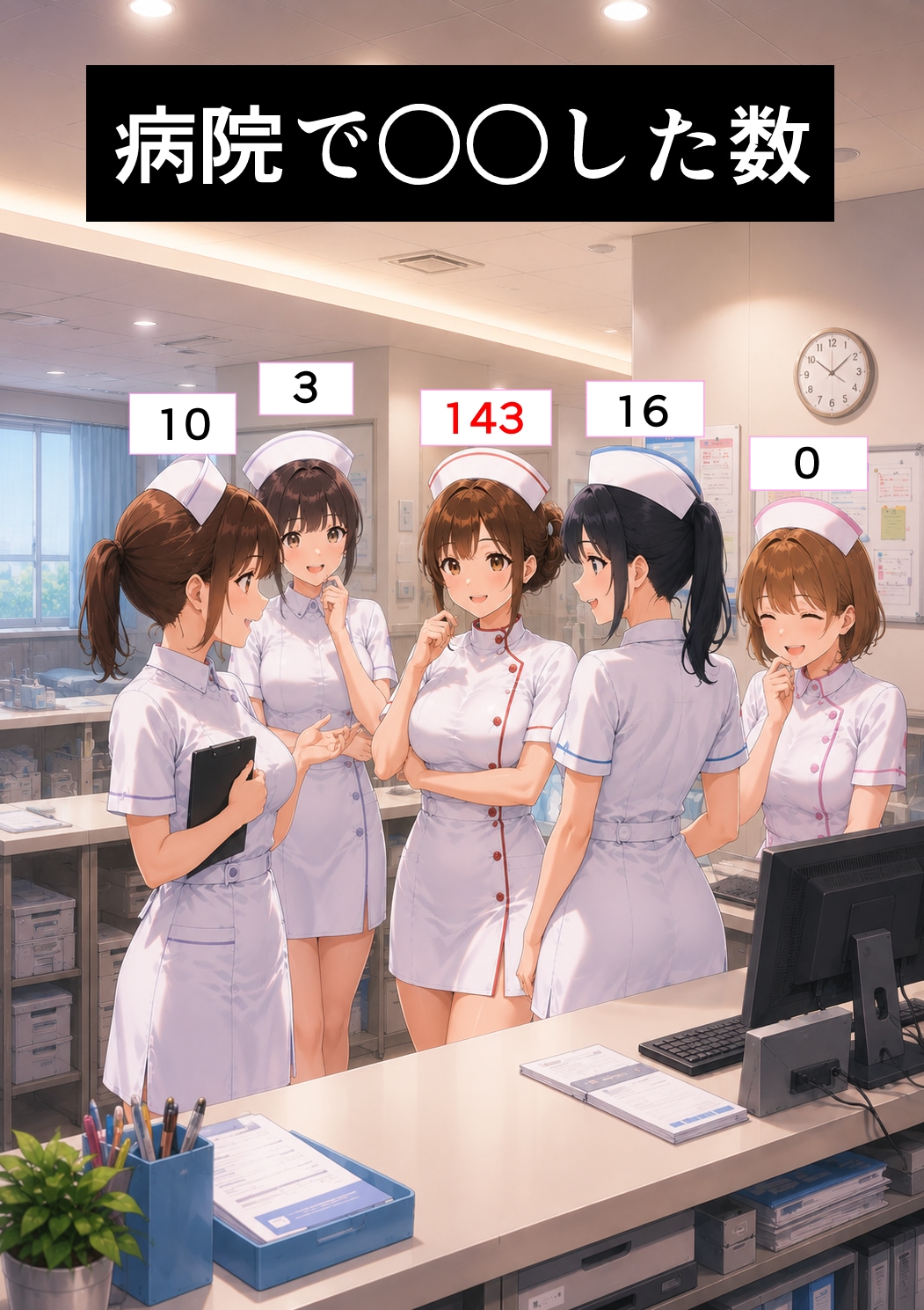【ナースあるある】なんの数字…？