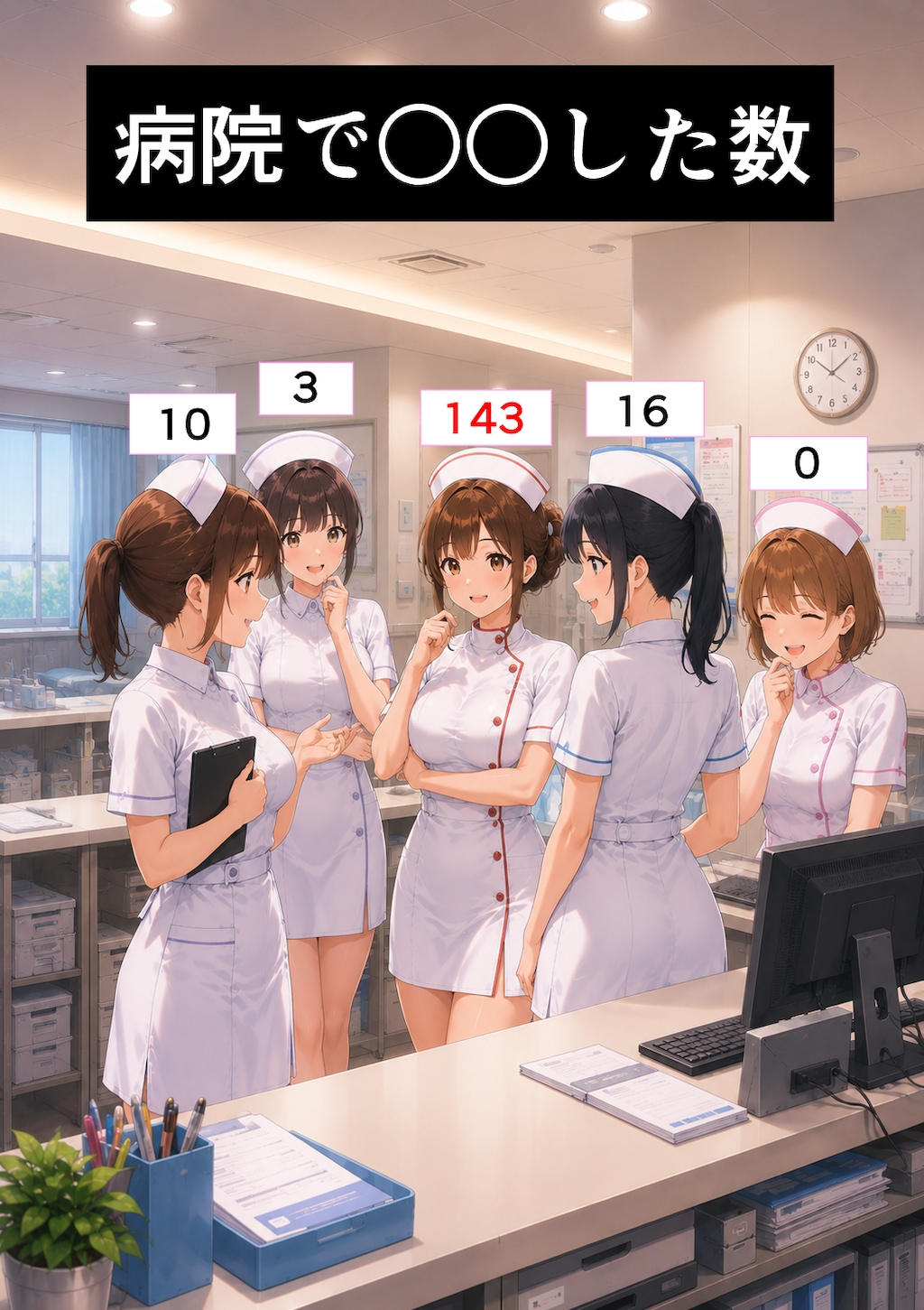 【ナースあるある】なんの数字…？