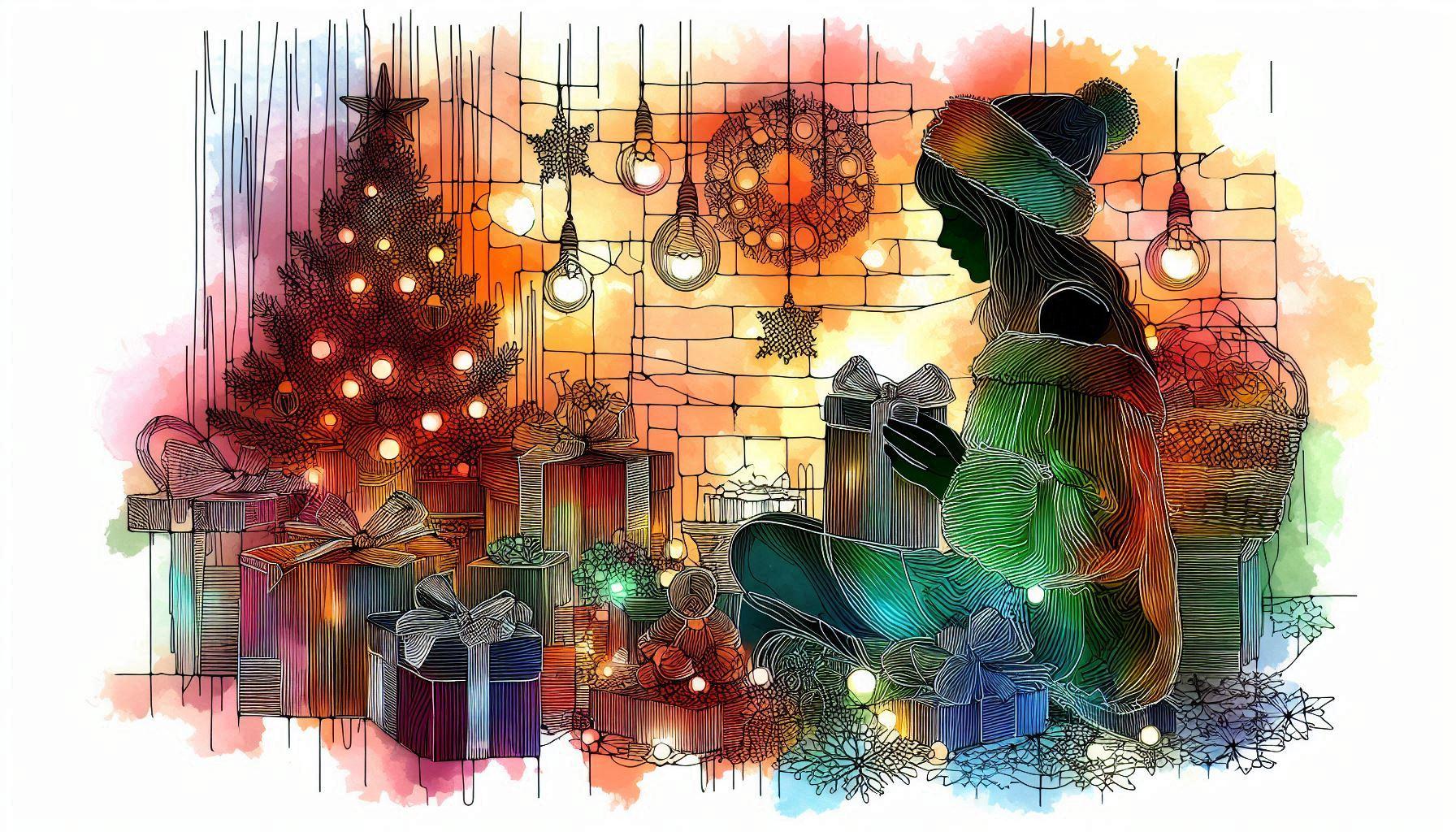 一人ぼっちのクリスマス | の人気AIイラスト・グラビア