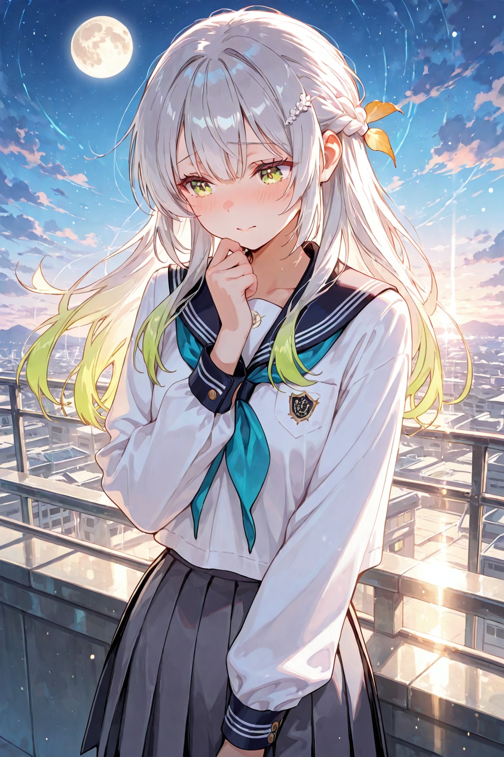 月明かりのセリュナさん | の人気AIイラスト・グラビア