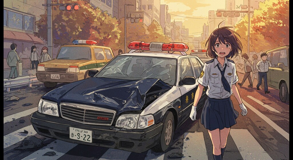 婦警さん、危機一髪！