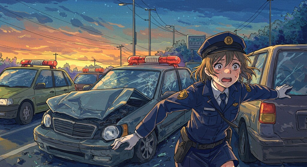 婦警さん、危機一髪！