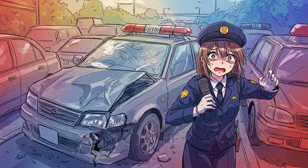 婦警さん、危機一髪！