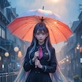ある雨の日の女子高生 11枚目