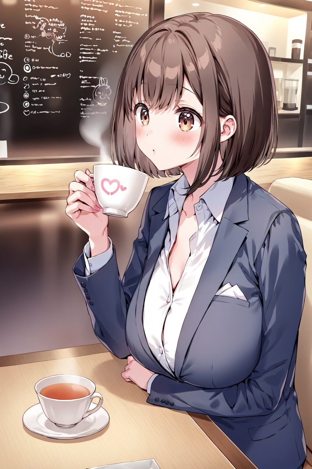 岩永アキさんのティータイム | の人気AIイラスト・グラビア