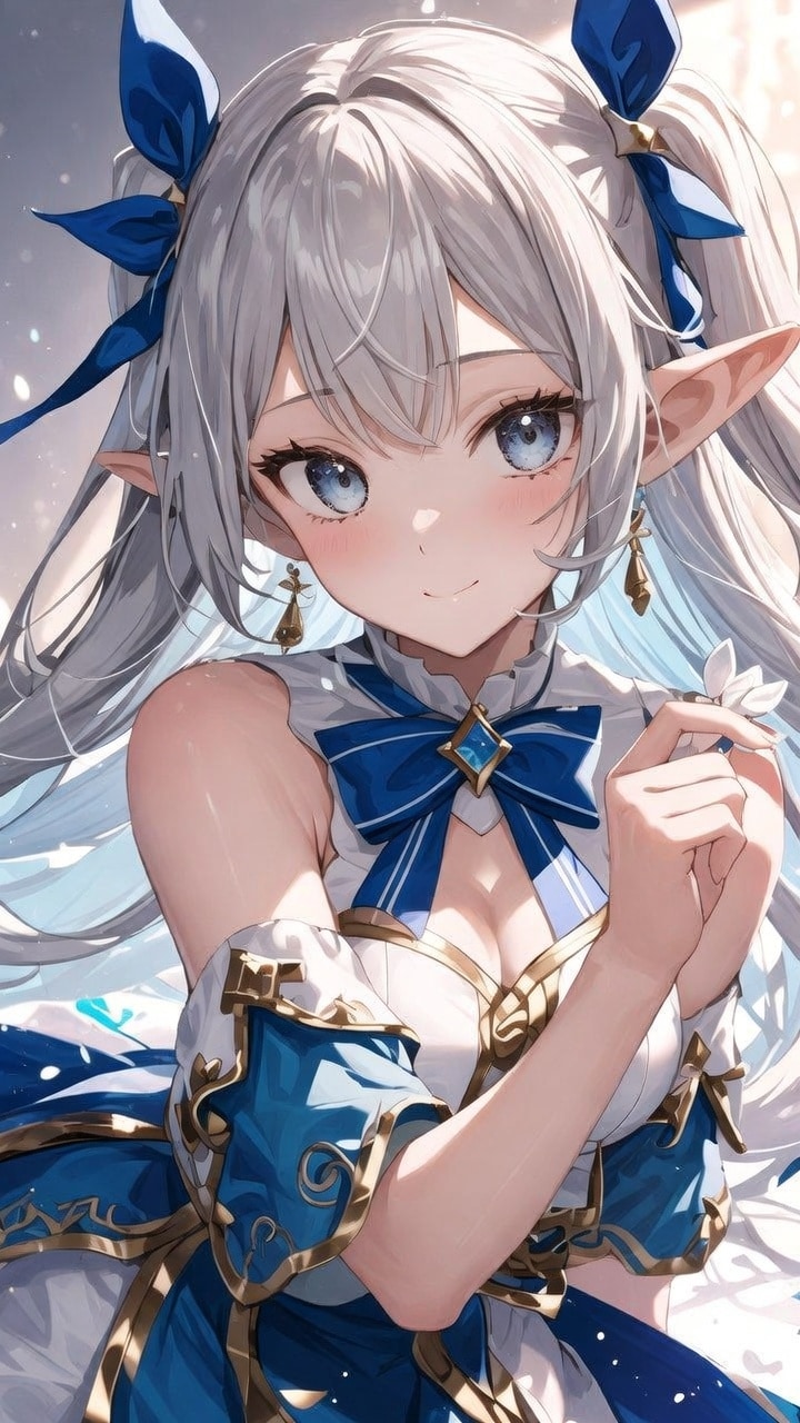 エルフの女の子