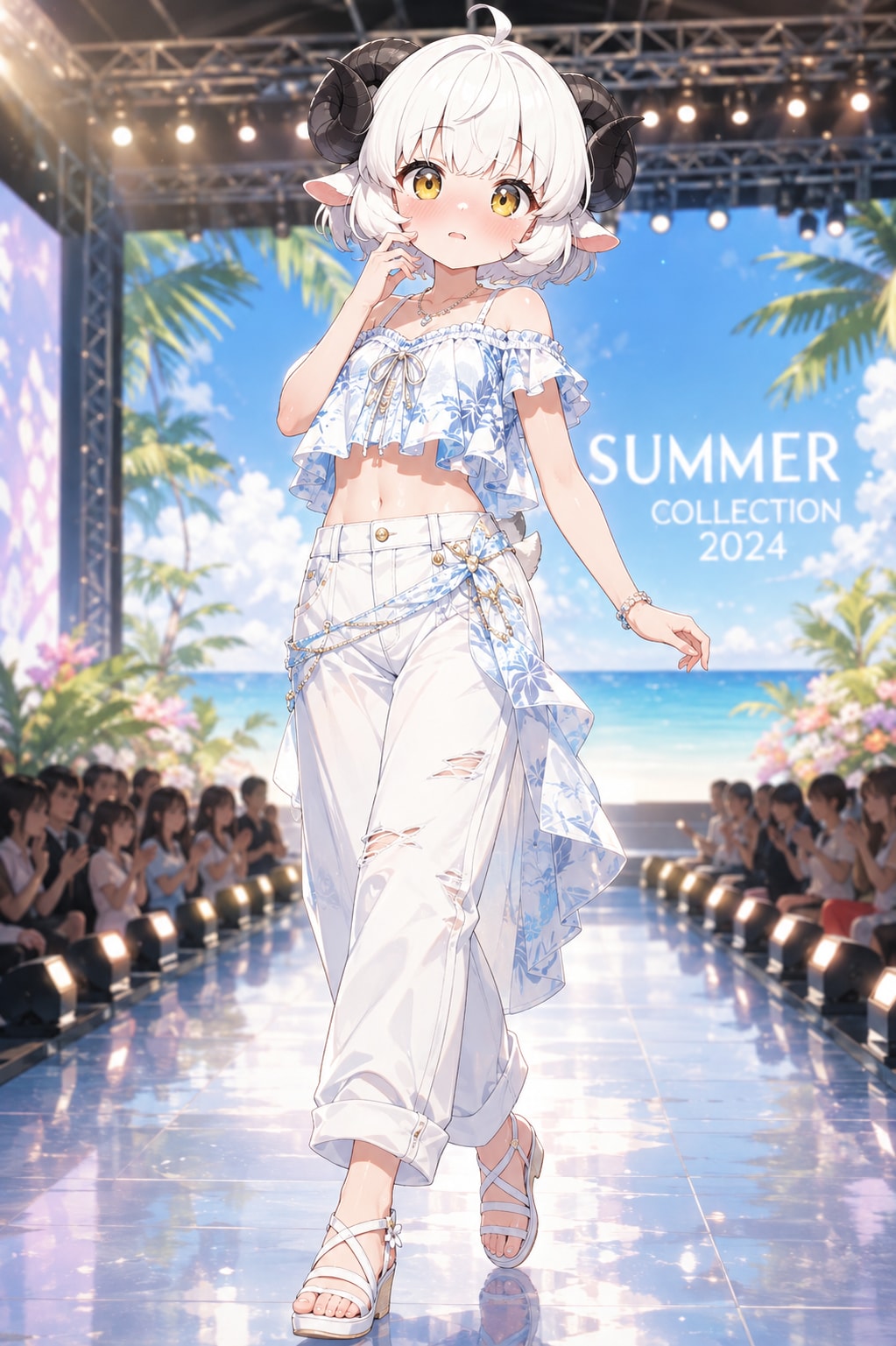 メイちゃんの夏のファッションショー２