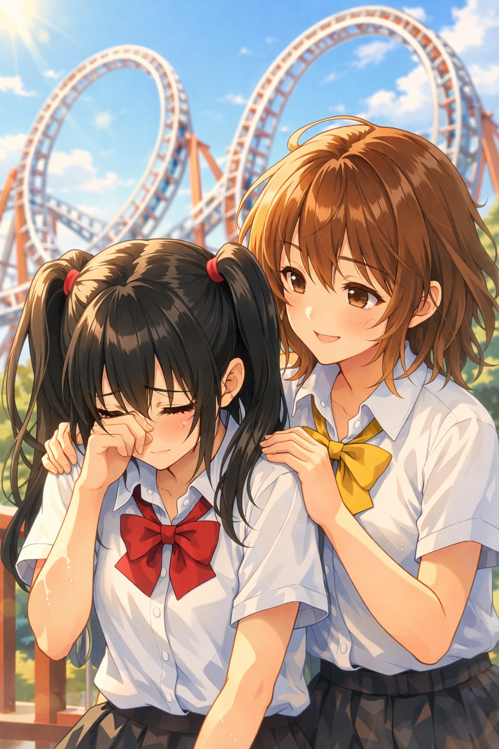こんなの余裕よ‼️（ジェットコースターの日）