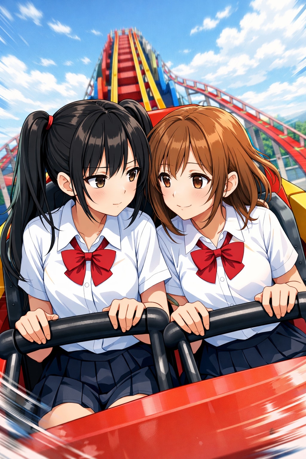 こんなの余裕よ‼️（ジェットコースターの日）