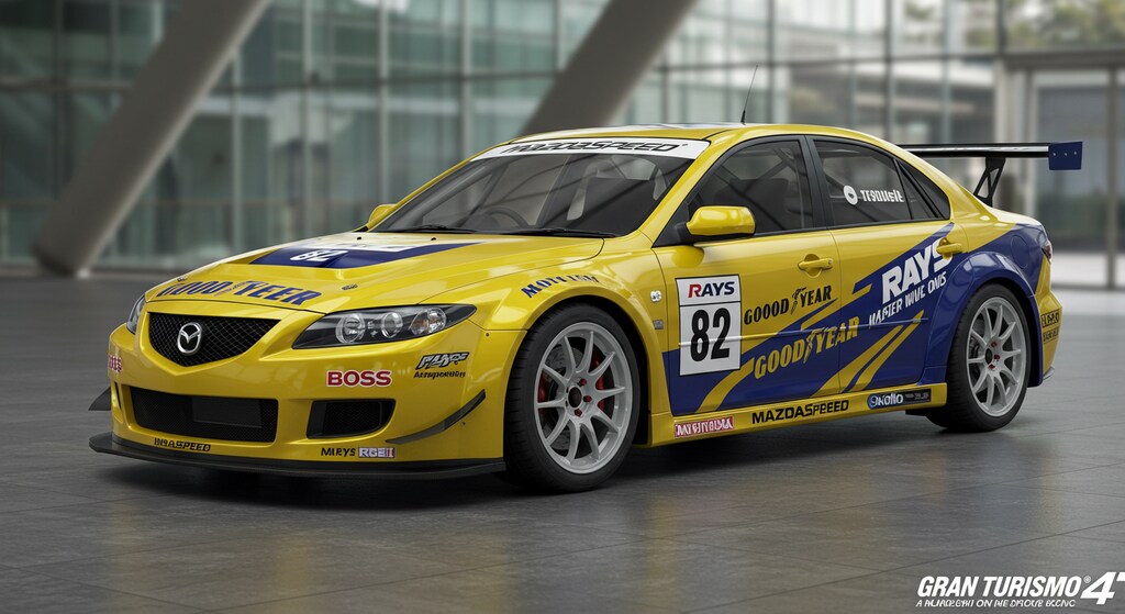 マツダアテンザレーシングカー