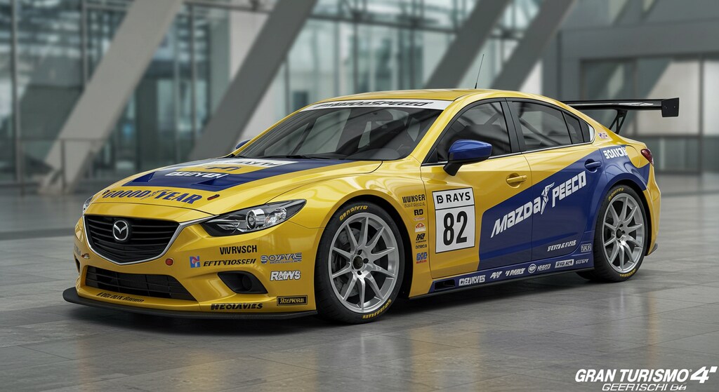 マツダアテンザレーシングカー