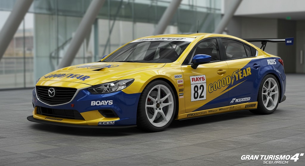 マツダアテンザレーシングカー