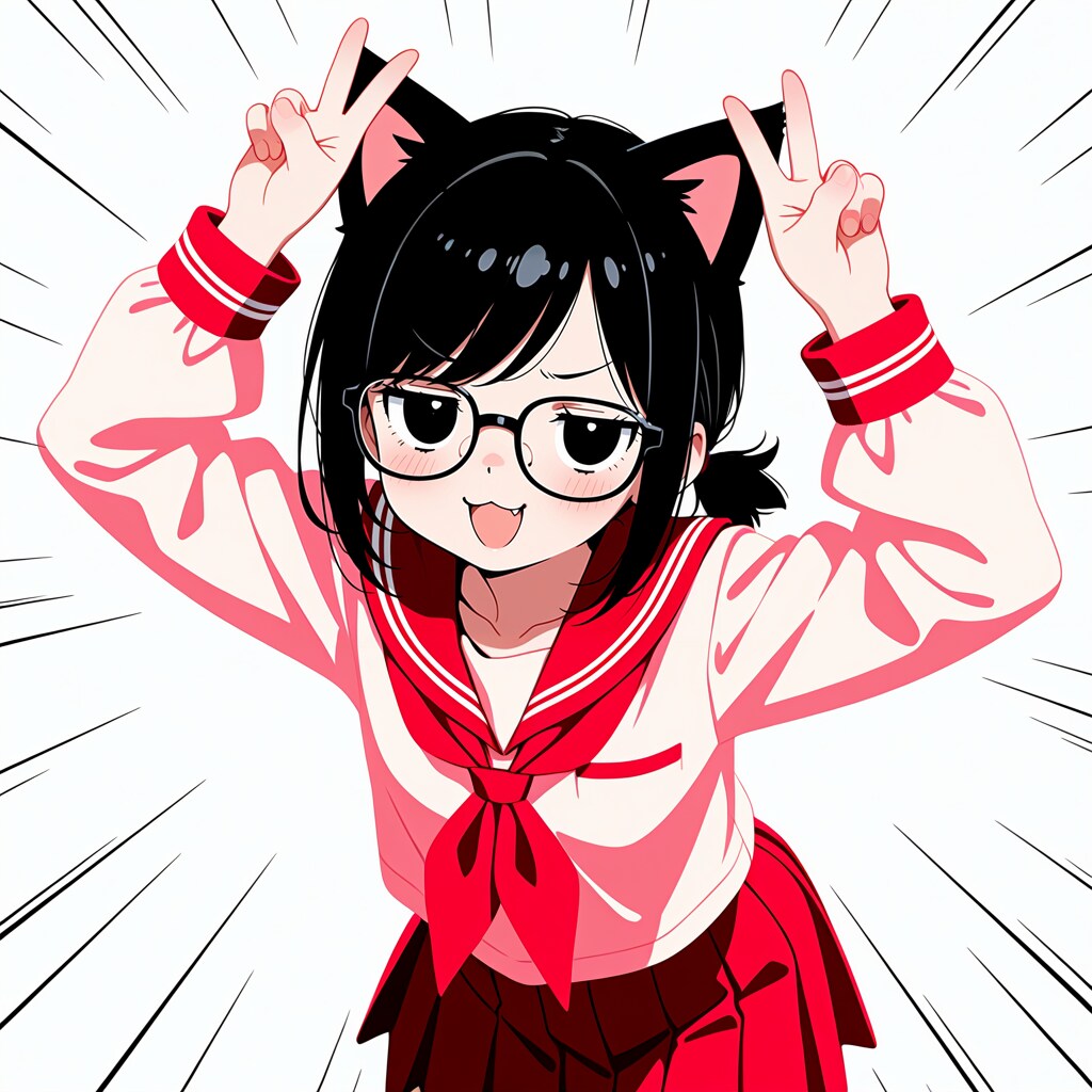 おはニャンぴ～す✌ | の人気AIイラスト・グラビア