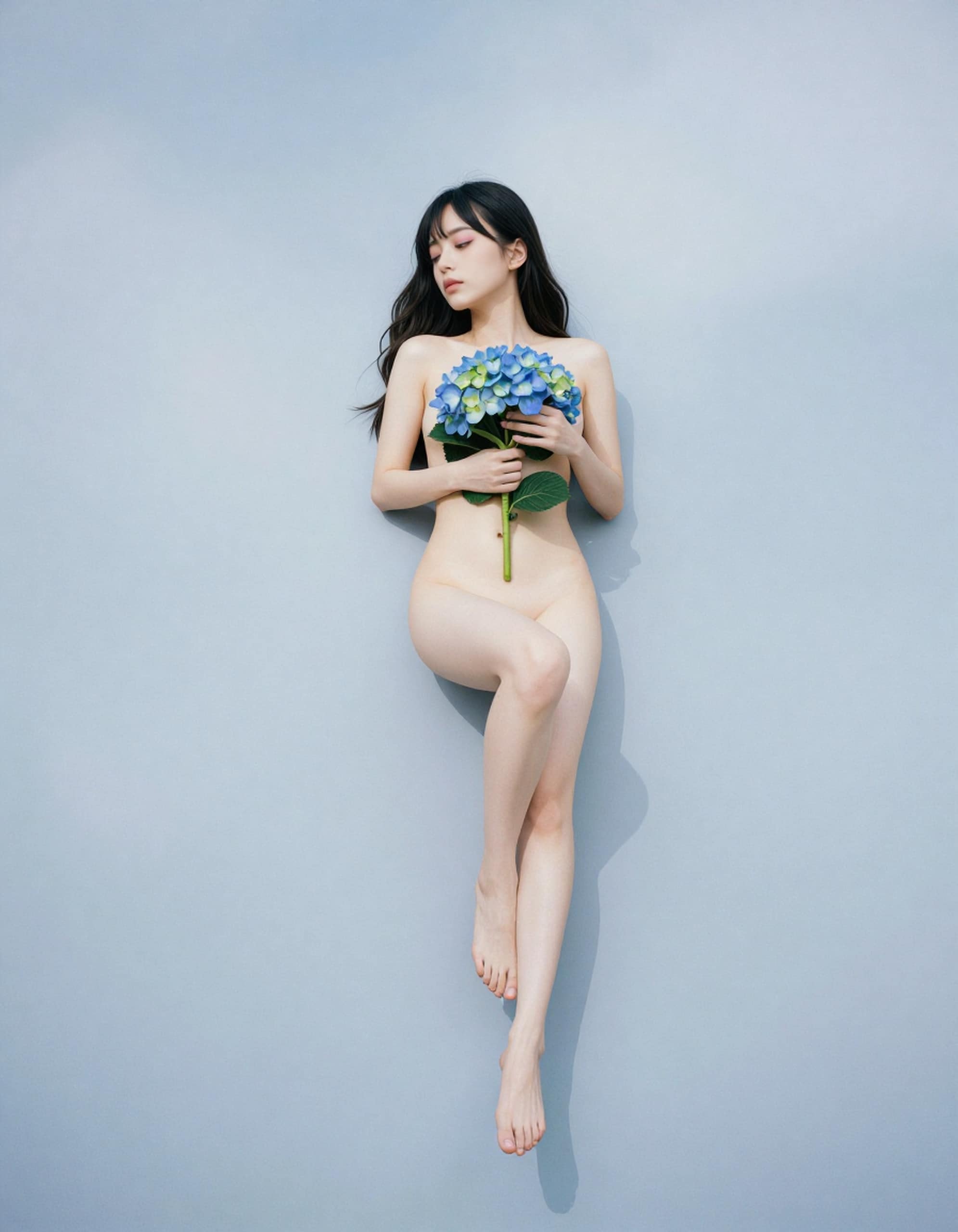 紫陽花を抱きしめて