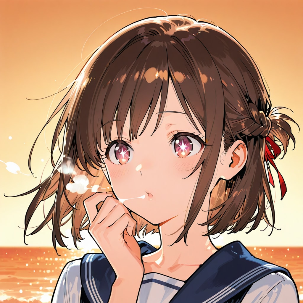 君に届く波音 | の人気AIイラスト・グラビア