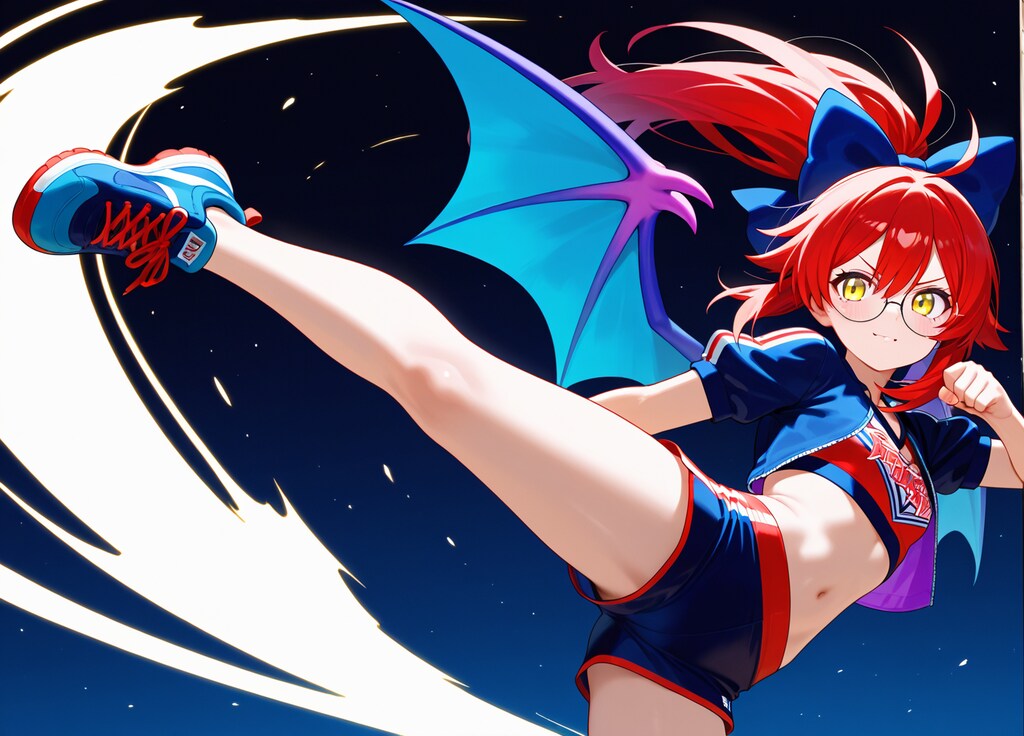 カッコイイ蹴りが見たいよ【挑戦状】