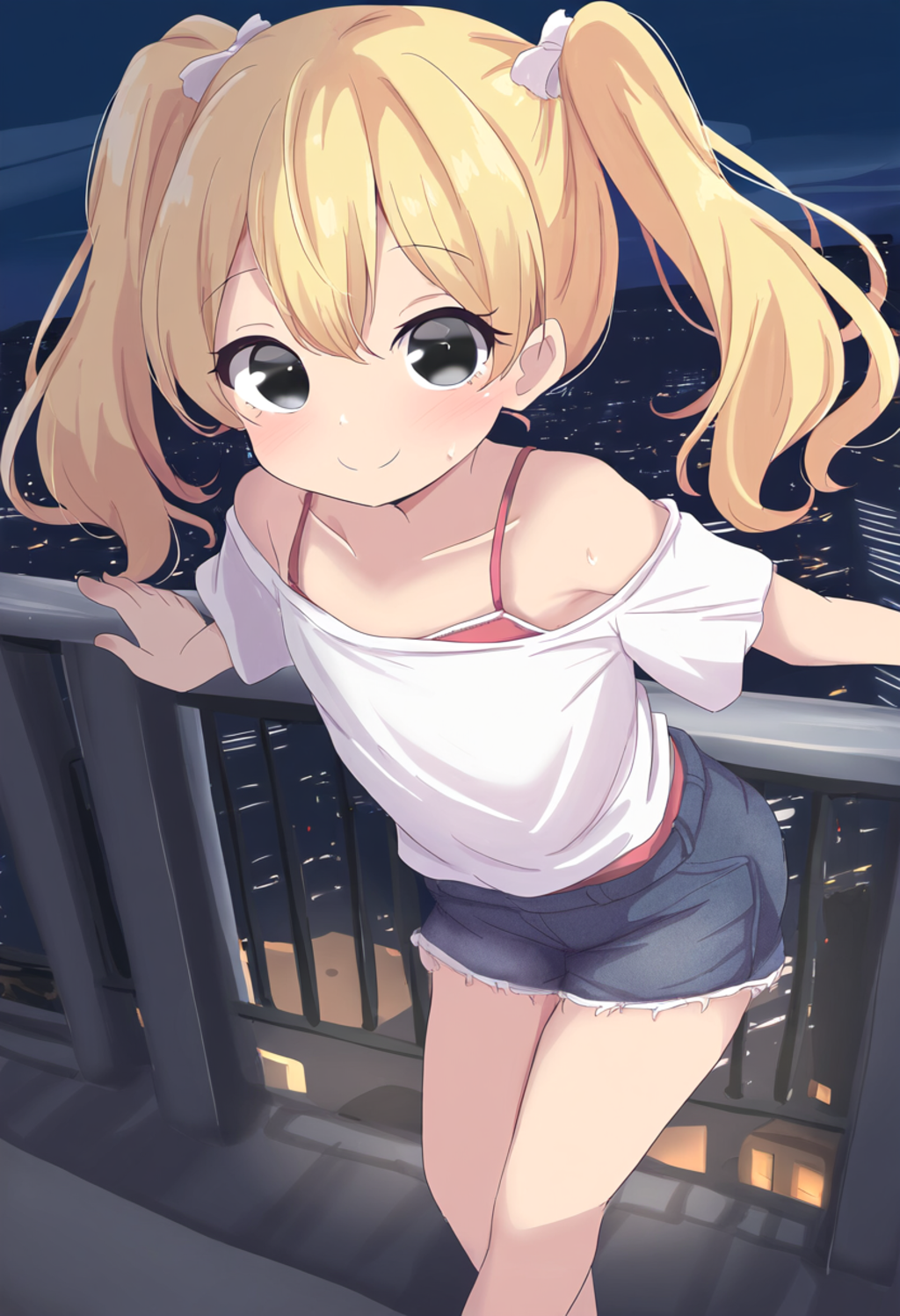 金髪ちゃん、先生とデート