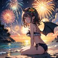 悪魔っ子の夏休み250809 2枚目