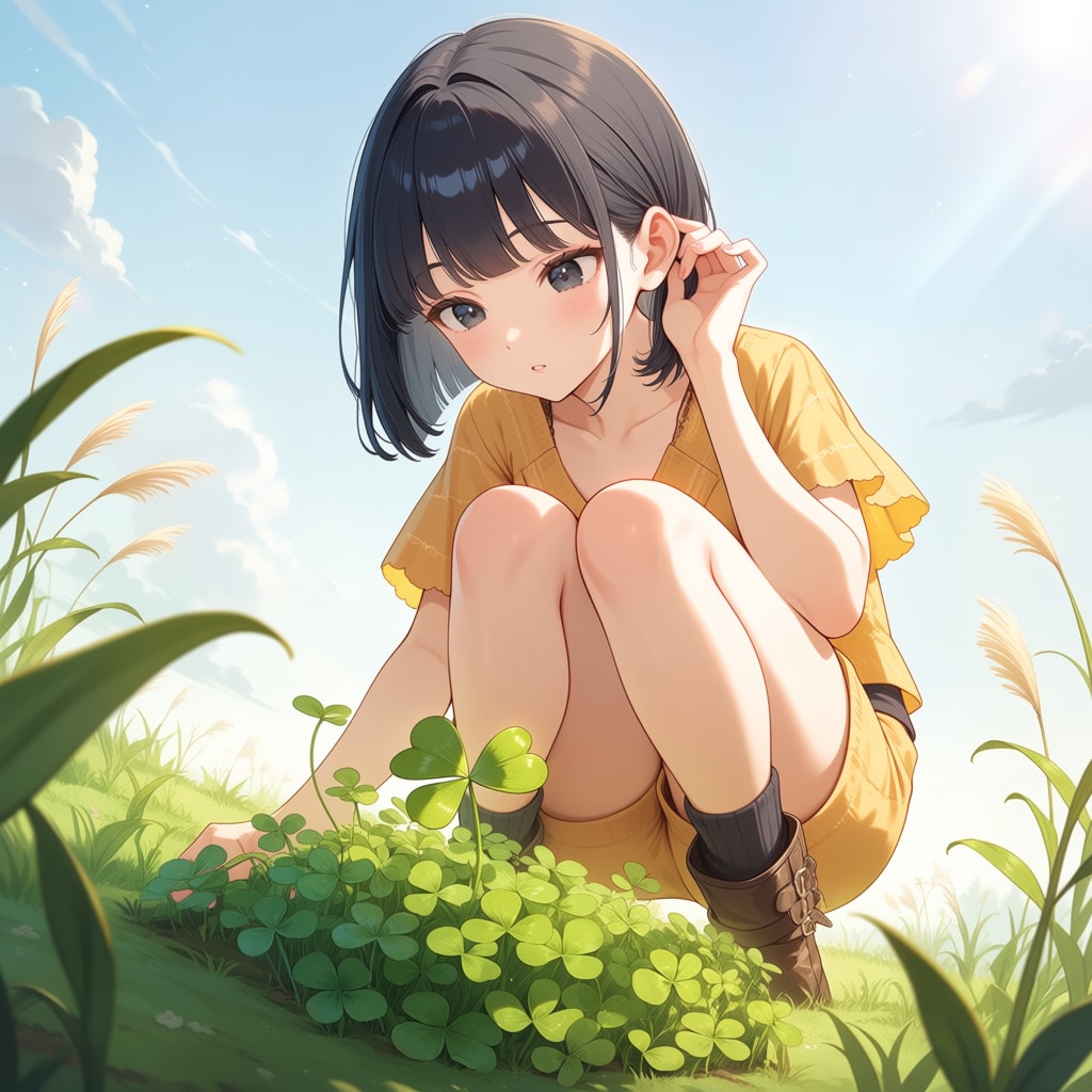 クローバー | の人気AIイラスト・グラビア