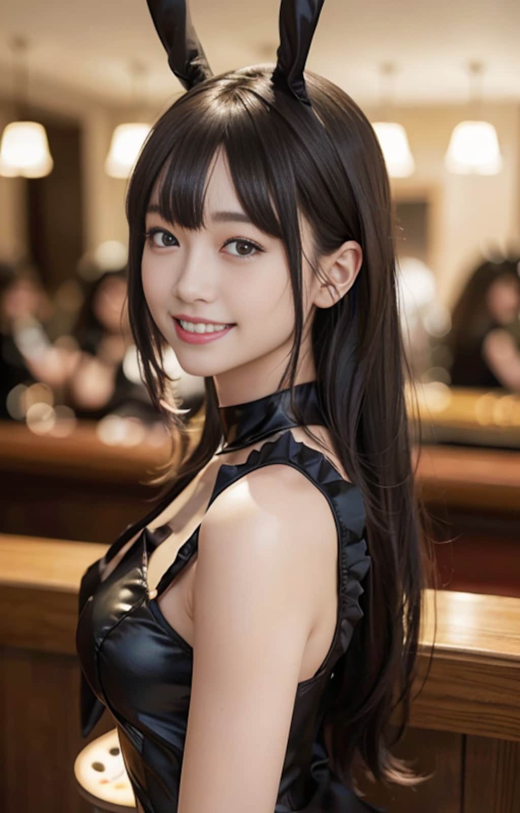 彼女はバニーガール②