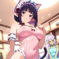 人外肌っ娘♪プールカフェへようこそ💕初心者向けに人肌っ娘もいますよ💕・・（某所で人外肌っ娘の呪文を公開してくれた紳士に感謝♪） 4枚目