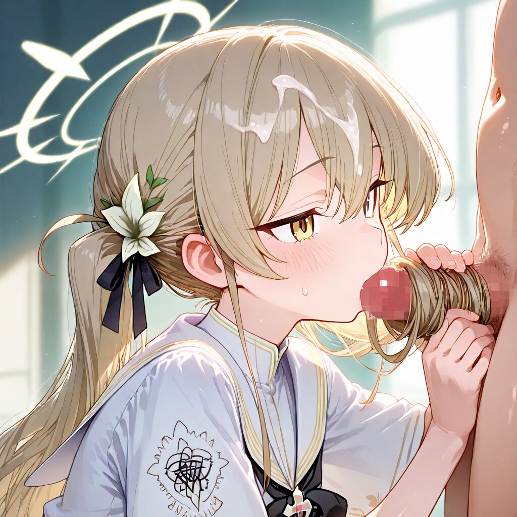 ブ〇アカ 髪コキ