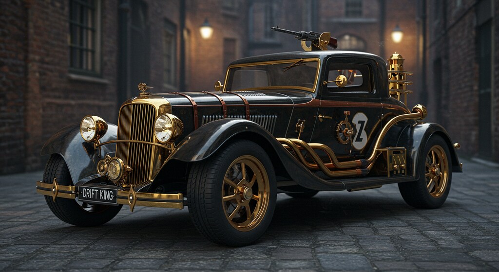 プロンプト借りて再現シリーズ　車編2