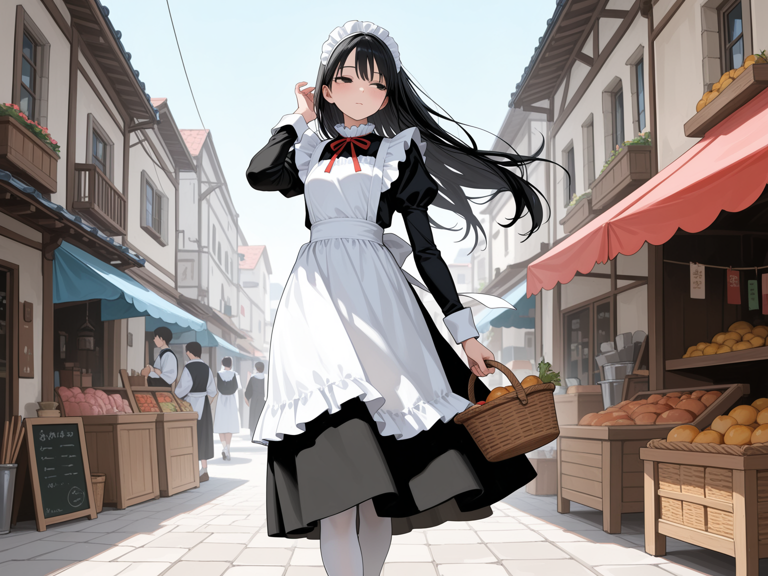 お買い物中