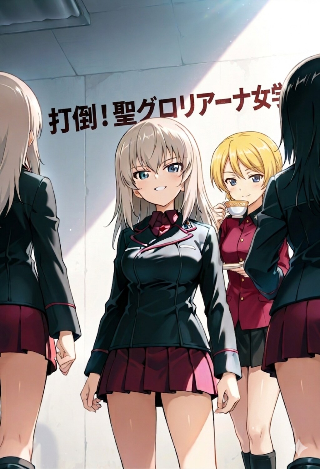 全国制覇！ライバルは倒す！（檄！黒森峰）