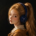 ヘッドホンの少女 3枚目