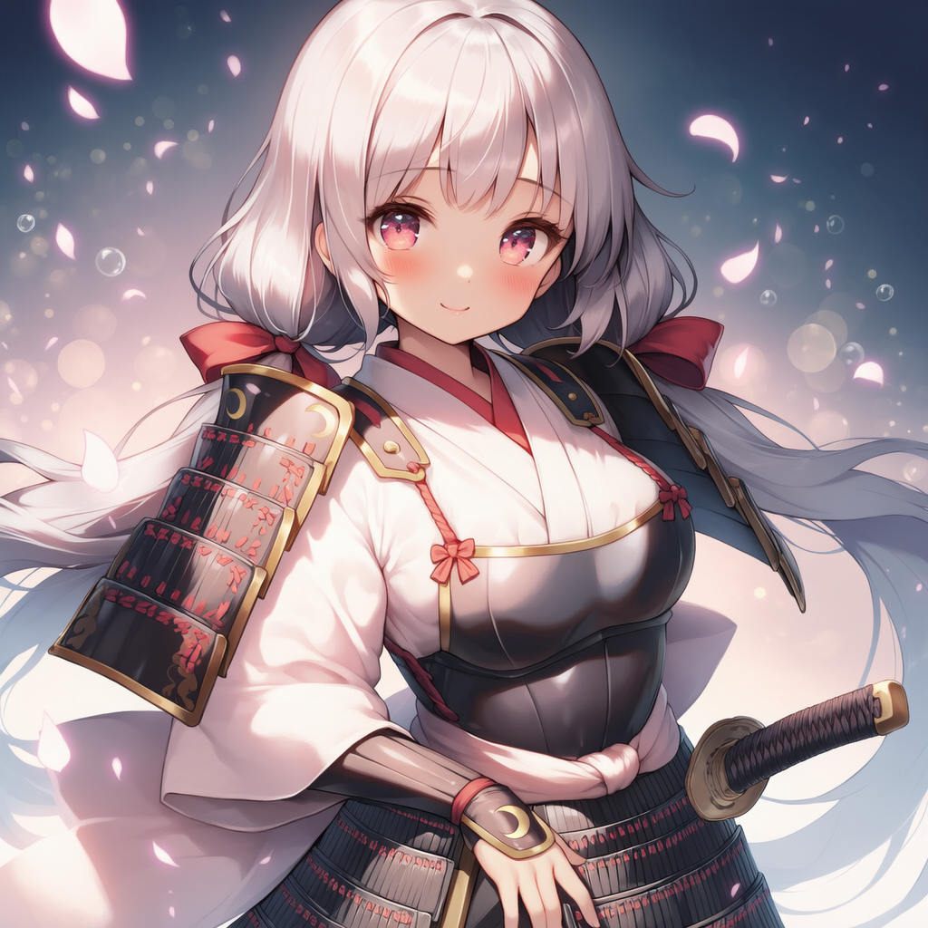 侍の少女 | の人気AIイラスト・グラビア