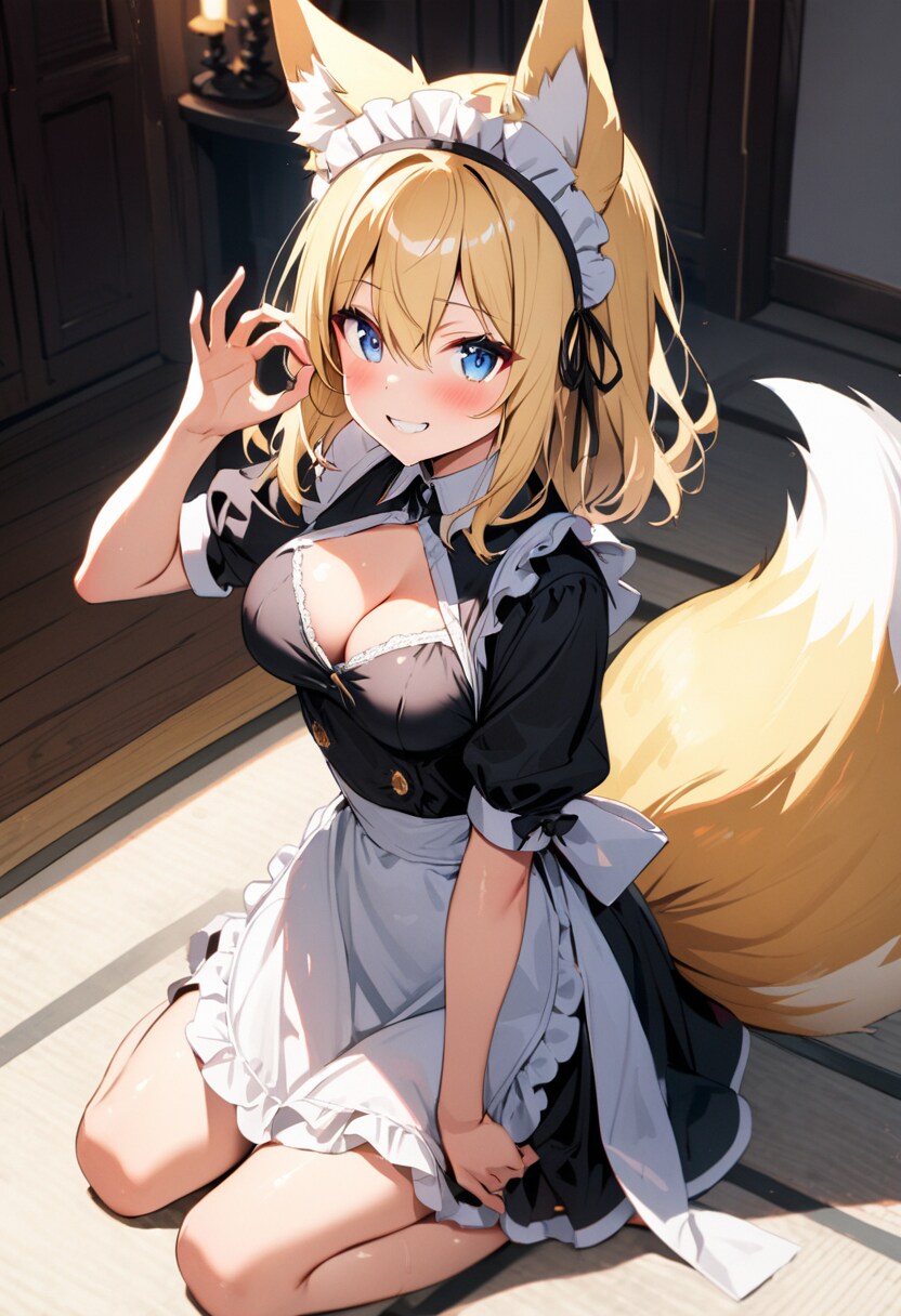 ご主人様をアゲアゲにしてくれるメイドさん