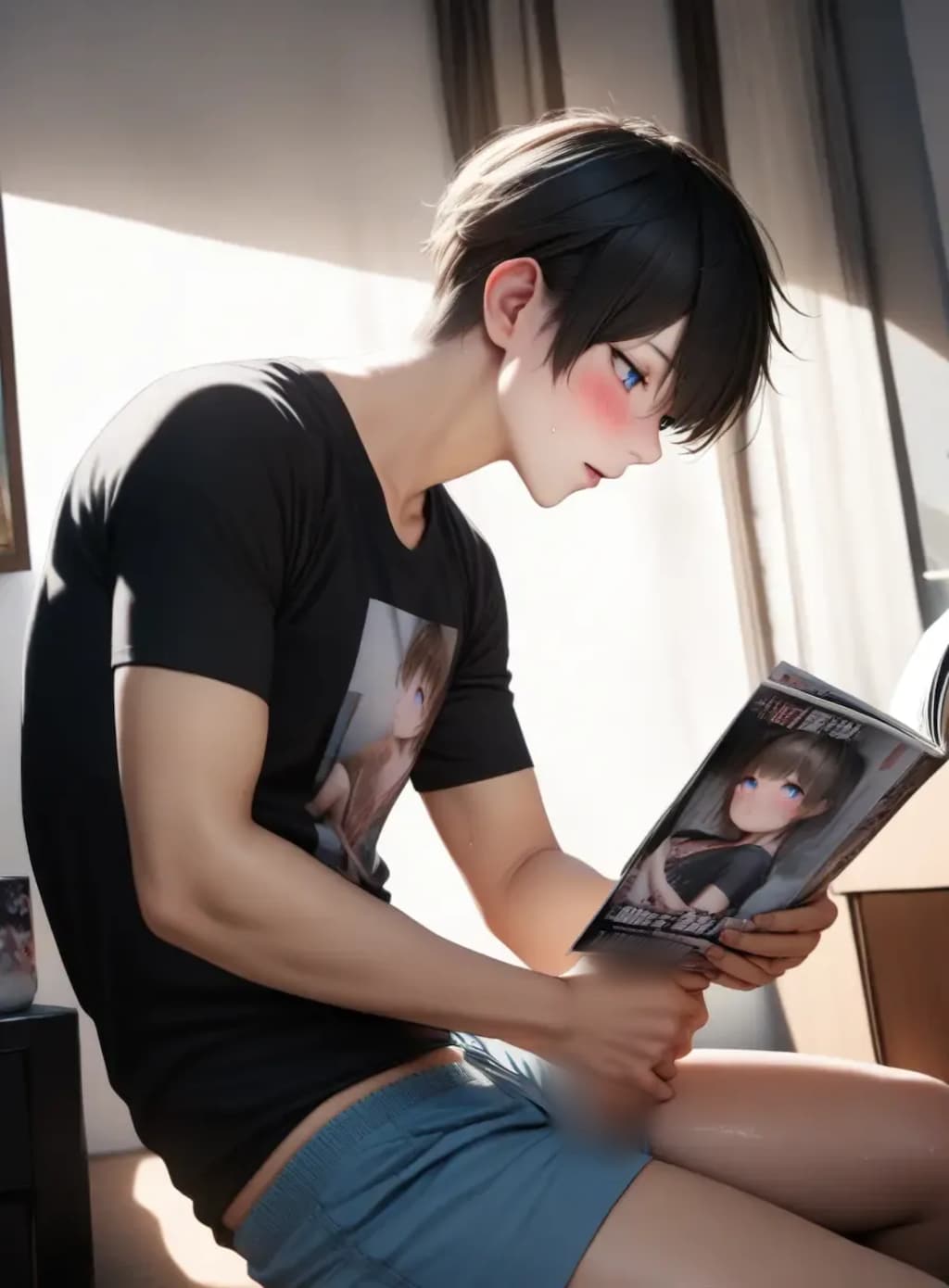 美少年と雑誌