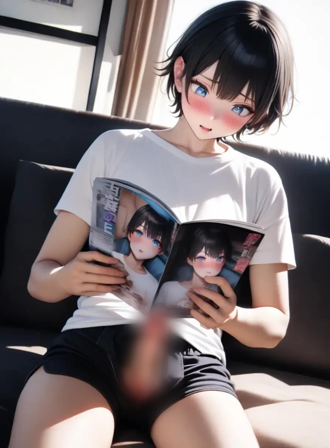 美少年と雑誌
