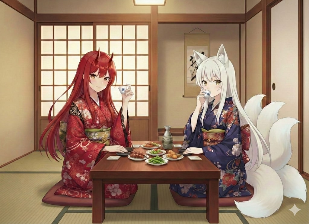 稀代の大悪鬼の女子会